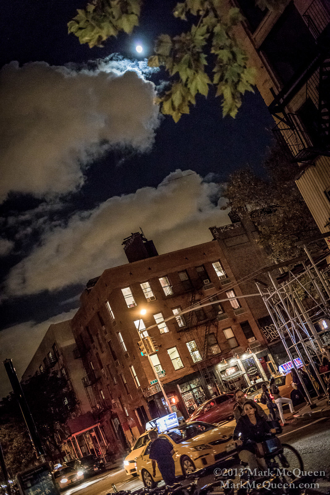 NYC: The East Village at Night